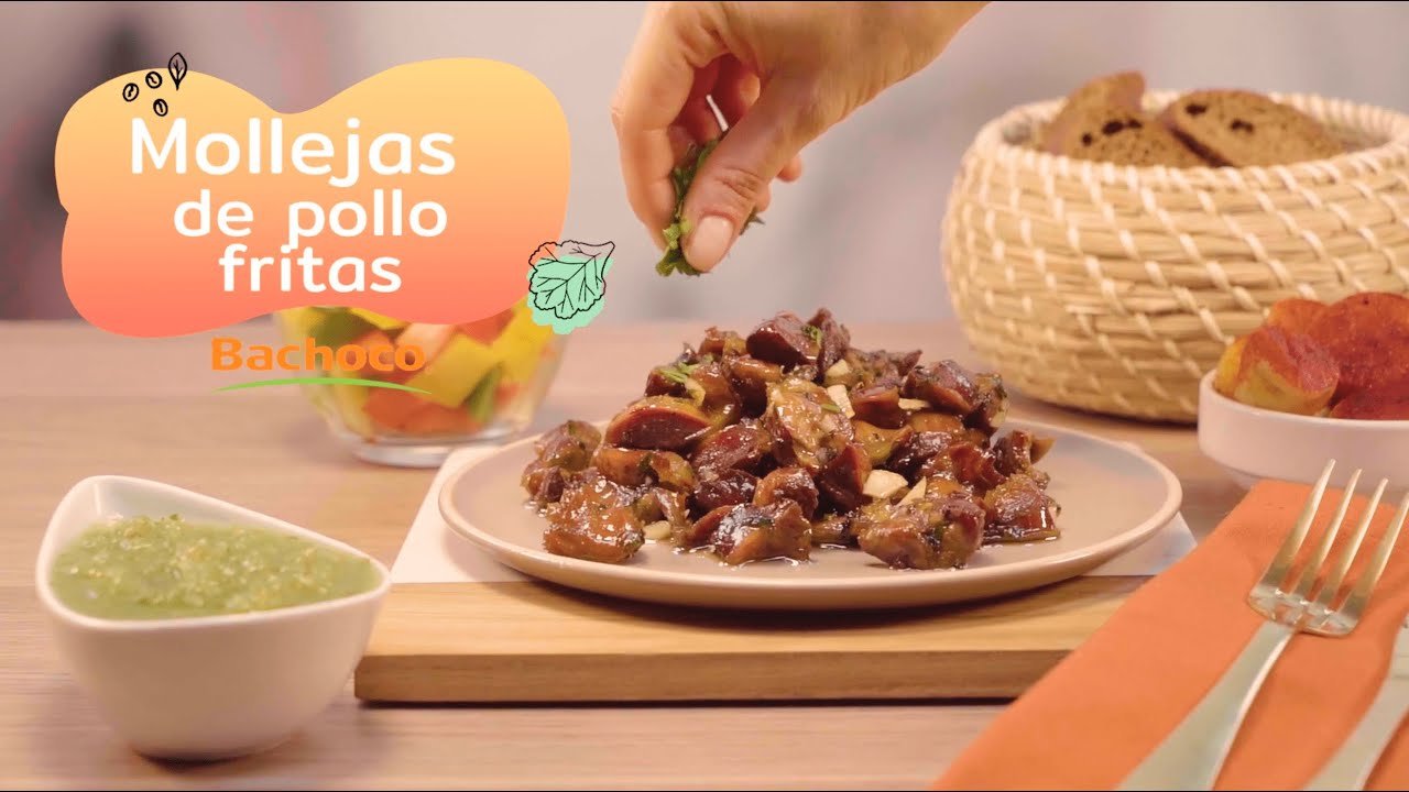Receta de Mollejas de pollo fritas