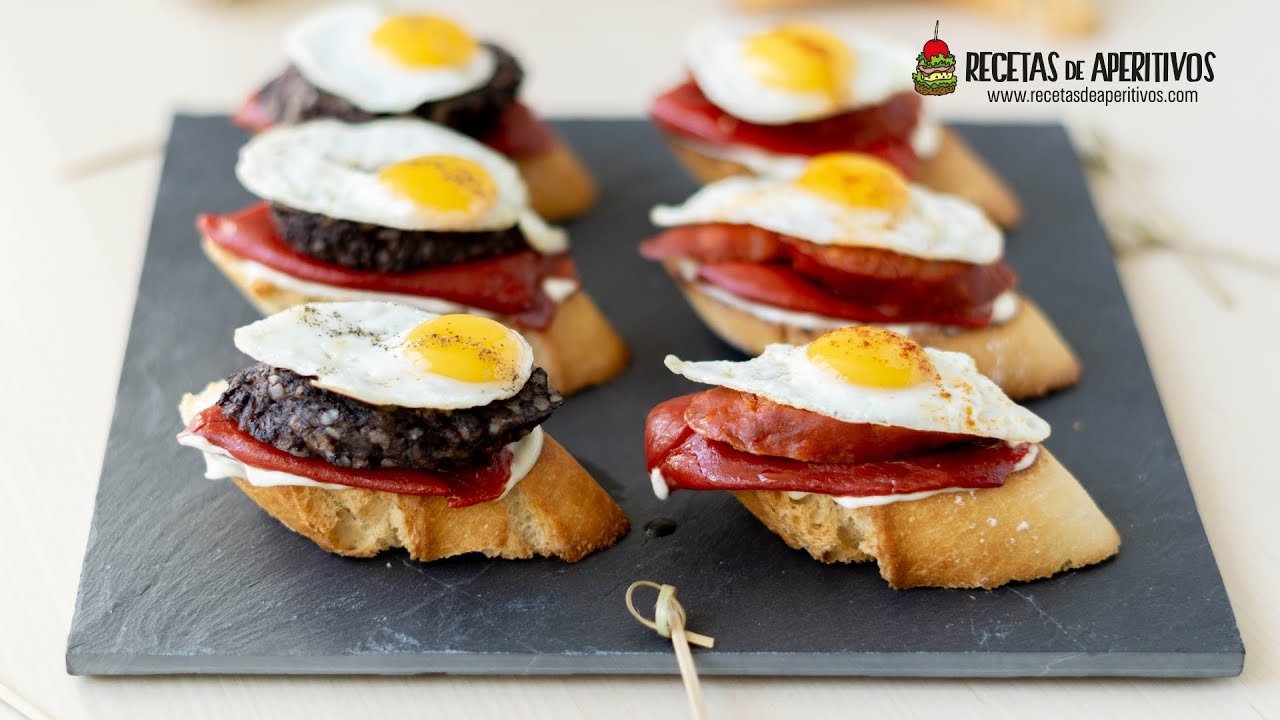 Receta de Montadito Cojo-nudo