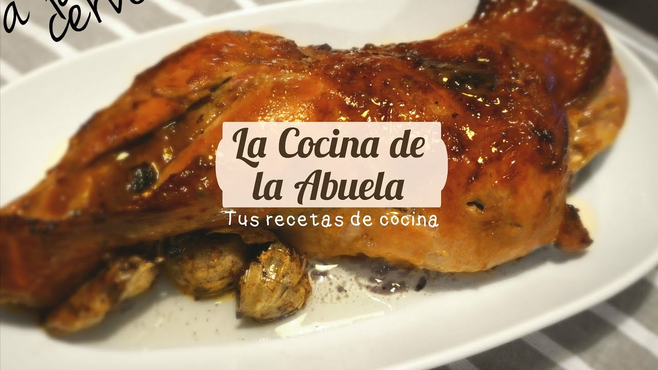 Receta de Muslos de pavo al horno con cerveza