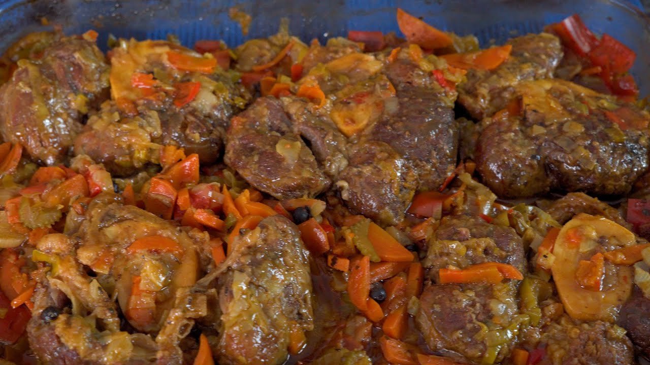 Receta de Osobuco al horno