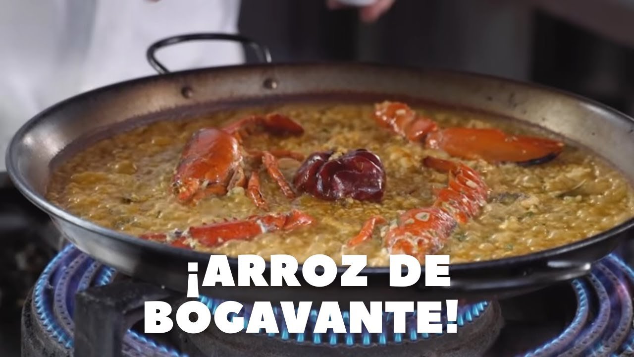 Receta de Paella de bogavante