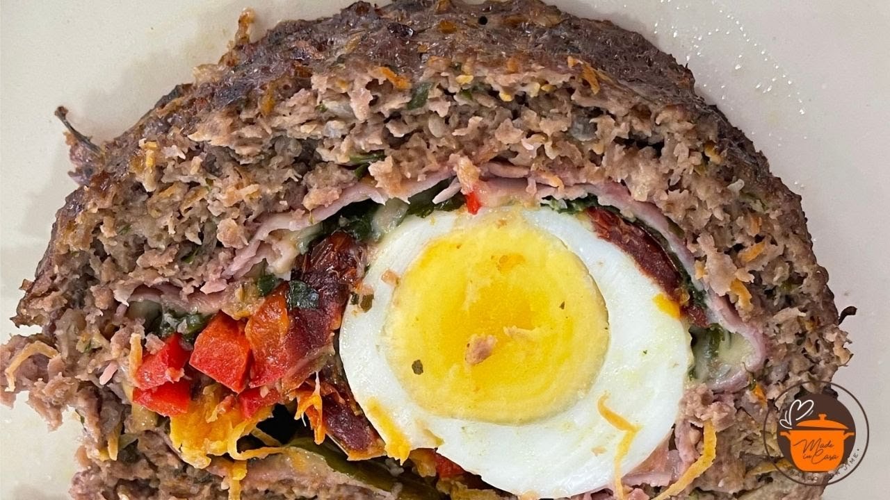 Receta de Pan de carne