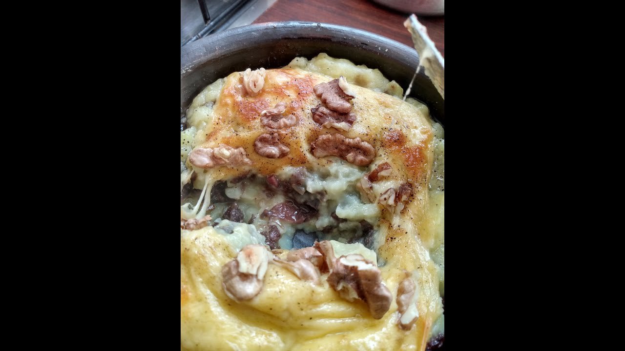 Receta de Parmentier de morcilla