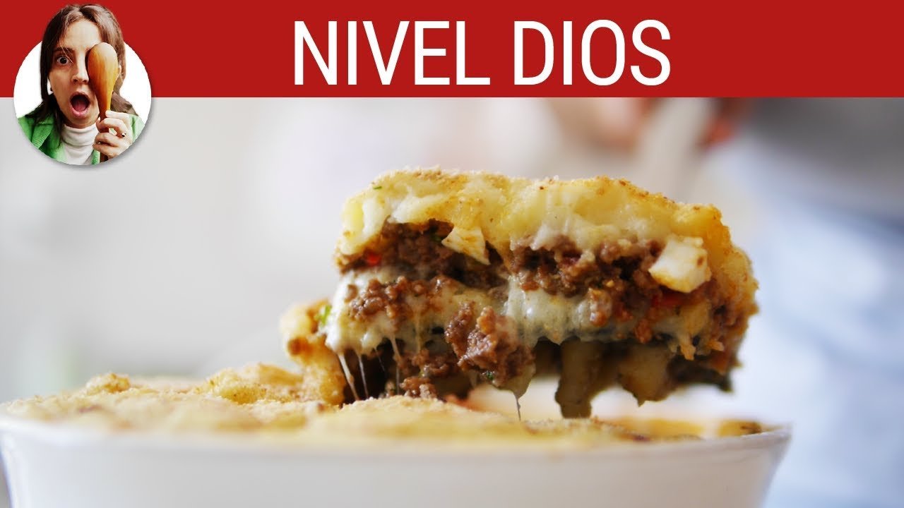 Receta de Pastel de papa argentino