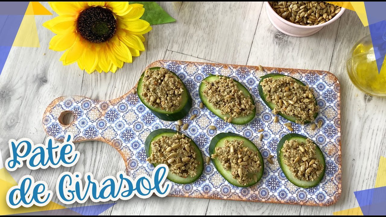 Receta de Paté de semillas de girasol paso a paso