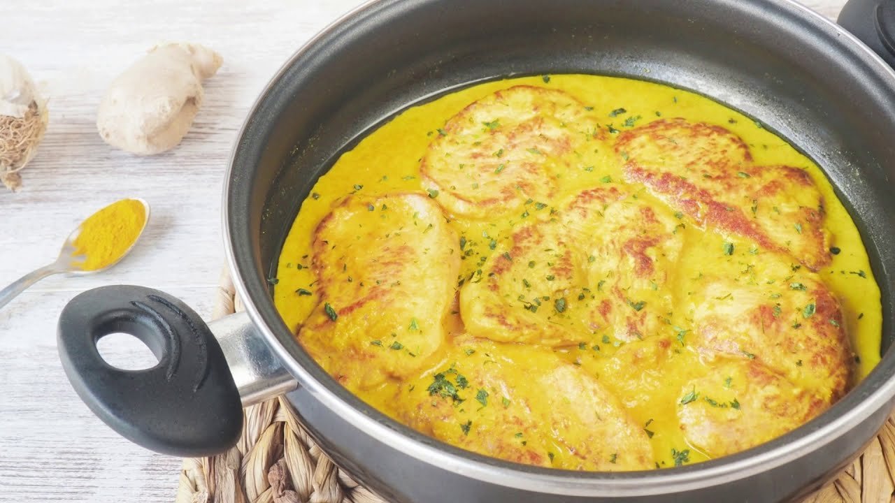 Receta de Pavo al curry