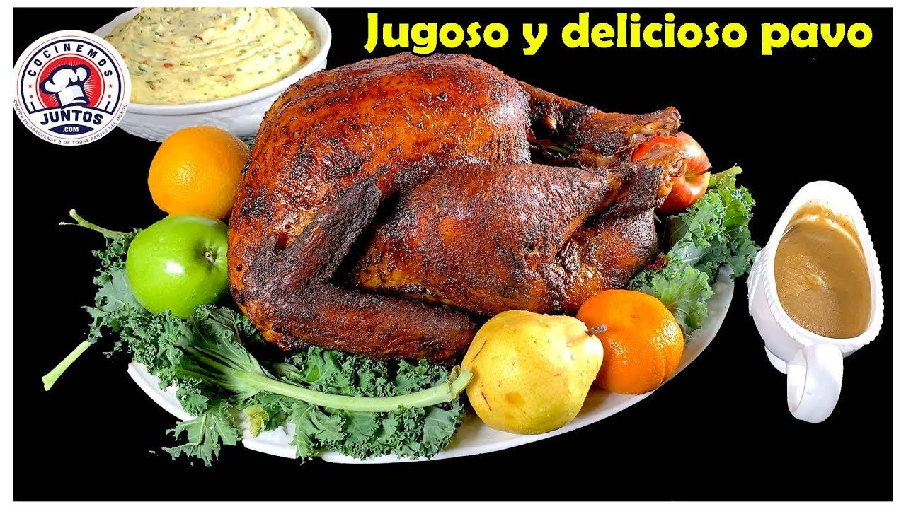 Receta de Pavo para Acción de Gracias o Thanksgiving