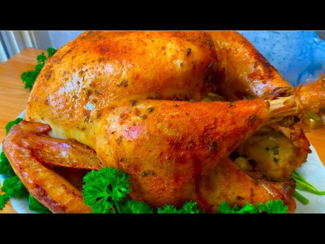 Receta de Pavo relleno al horno con salsa