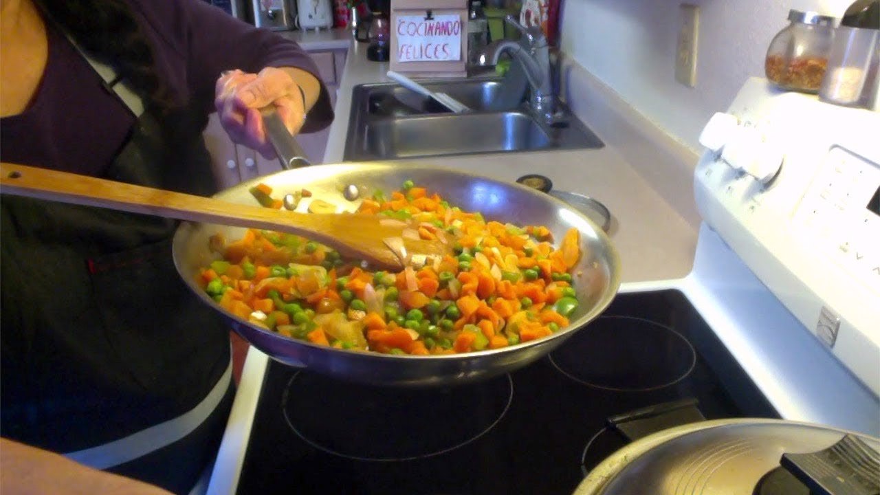 Receta de Pavo relleno de vegetales