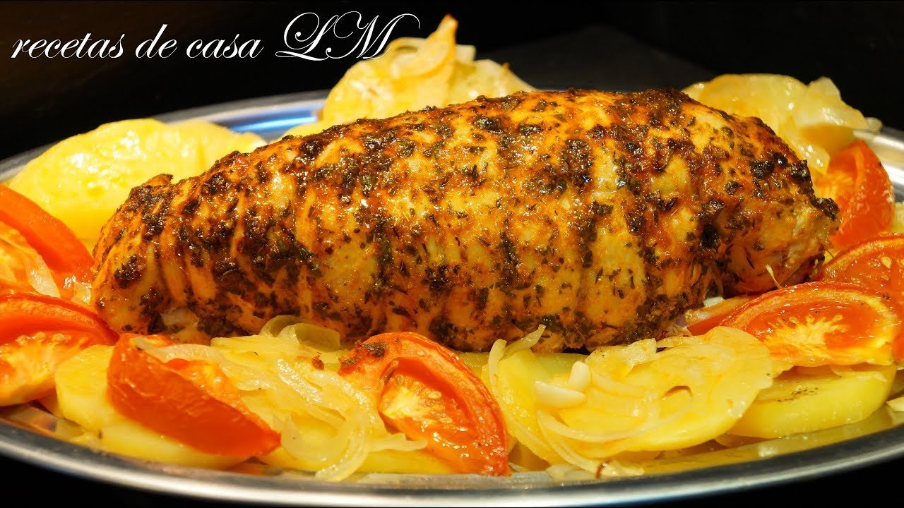 Receta de Pechuga de pavo adobada