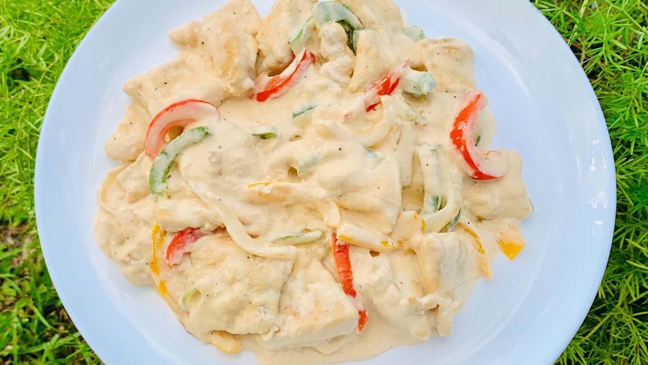 Receta de Pechuga de pollo a la crema