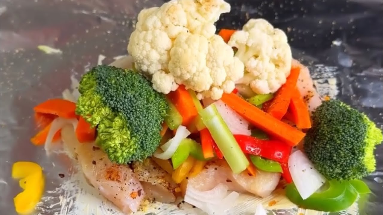 Receta de Pechuga de pollo al horno envuelta en papel de aluminio