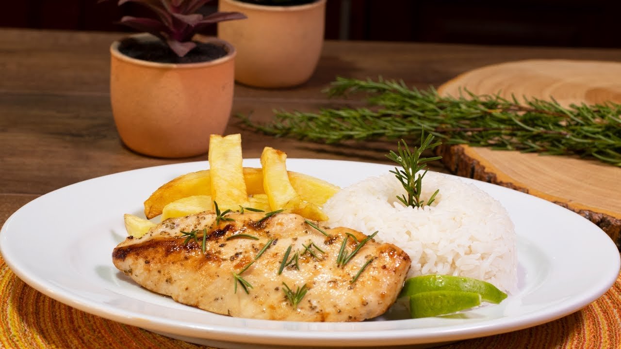 Receta de Pechuga de pollo al romero