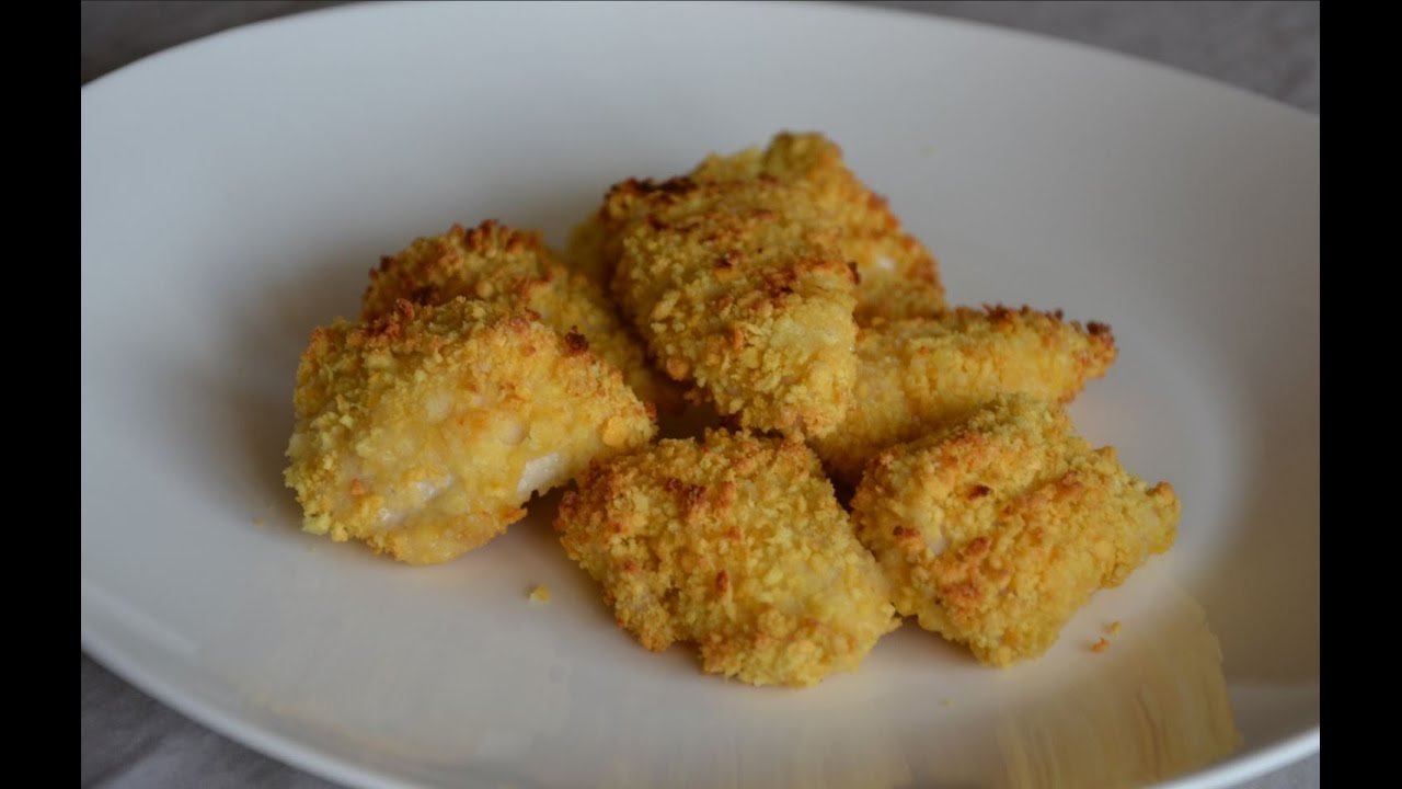 Receta de Pechuga de pollo rebozada al horno