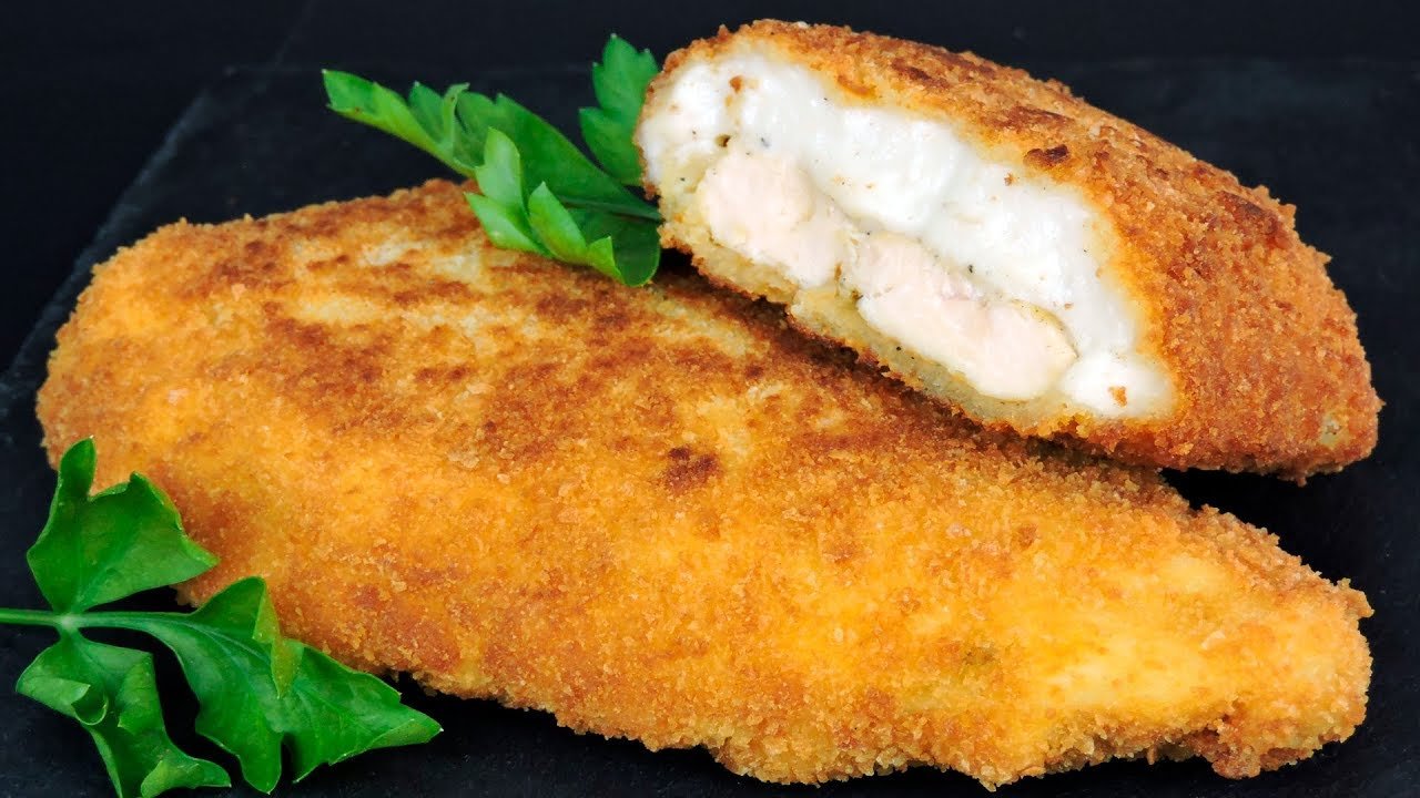 Receta de Pechugas de pollo a la Villaroy