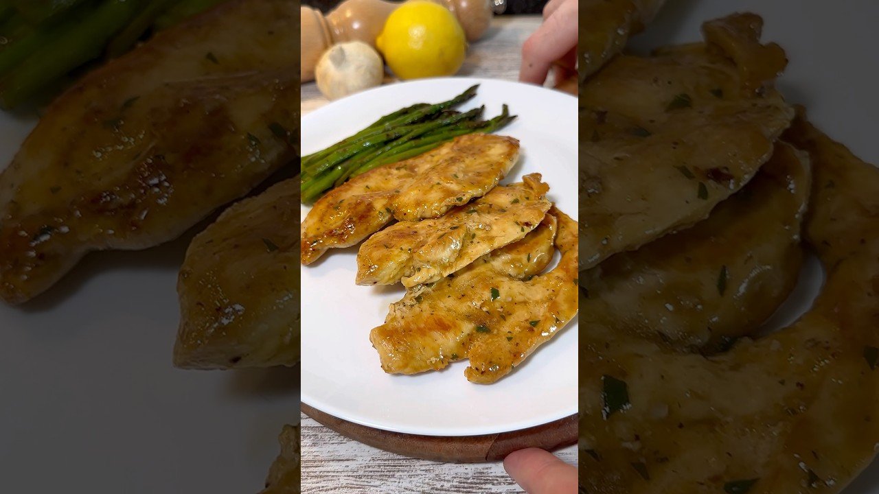Receta de Pechugas de pollo al horno con limón y miel