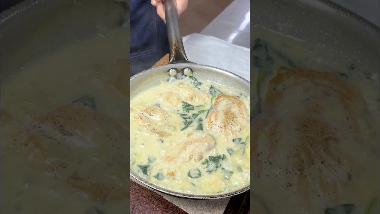 Receta de Pechugas fileteadas en salsa verde