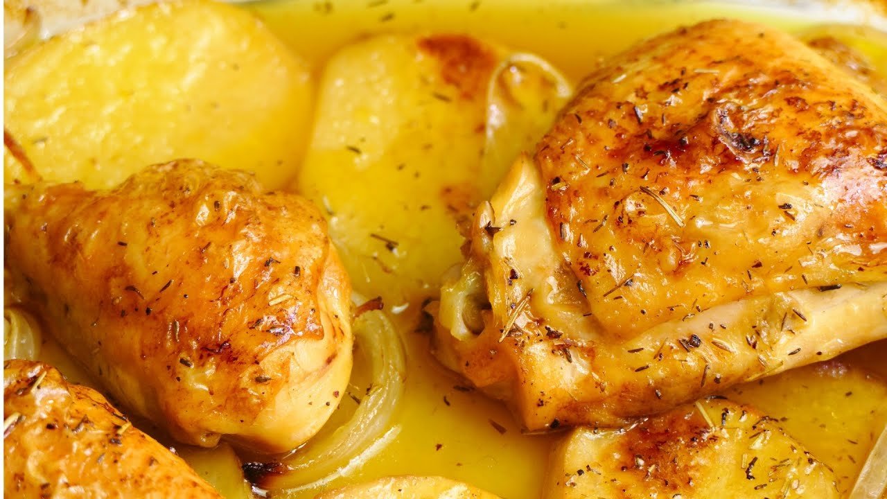 Receta de Perniles de pollo al horno