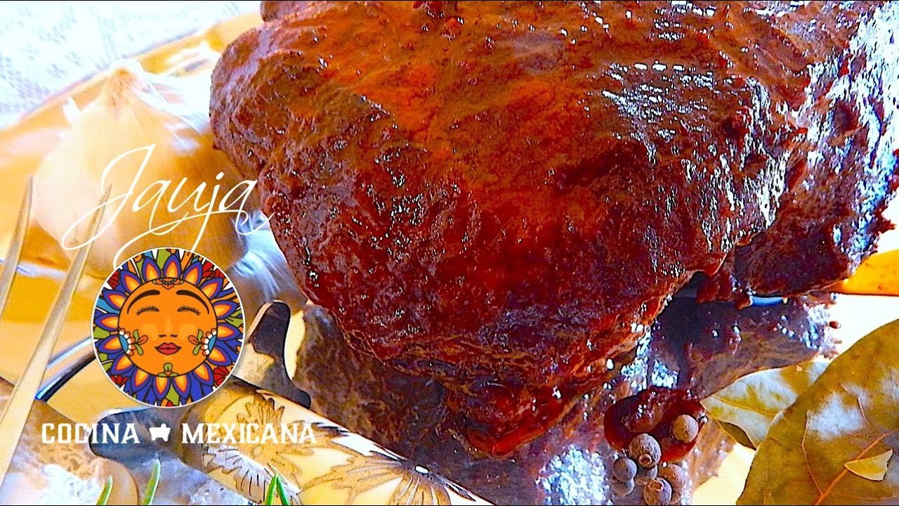 Receta de Pierna de cerdo adobada para Navidad