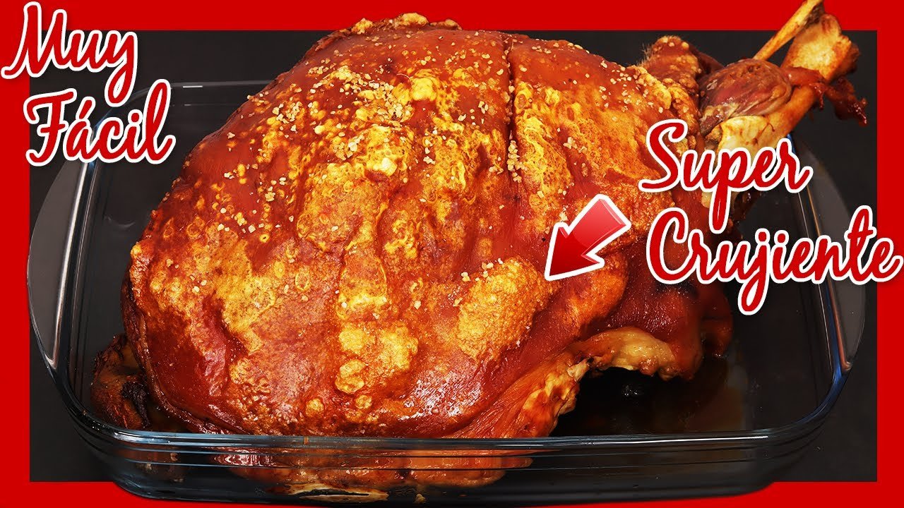 Receta de Pierna de cerdo al horno jugosa
