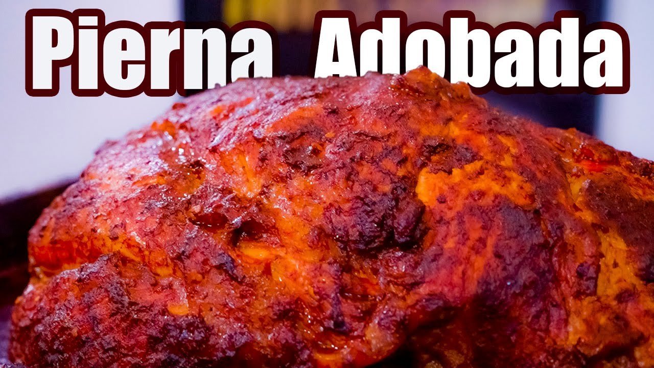 Receta de Pierna de cerdo enchilada