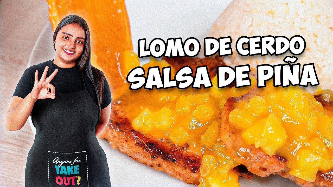 Receta de Pierna de puerco en salsa de piña