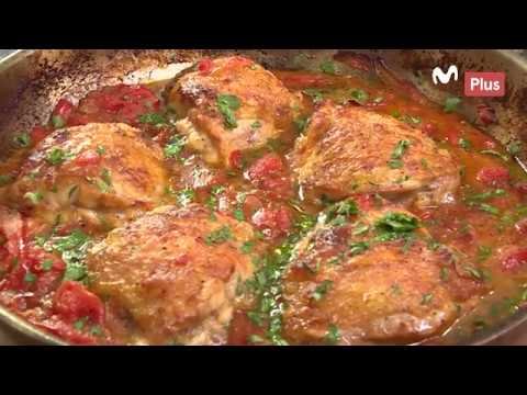 Receta de Pollo a la cazadora