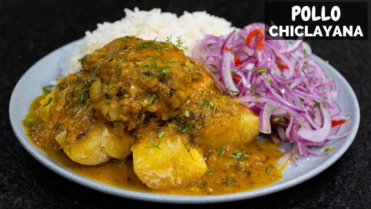 Receta de Pollo a la chiclayana