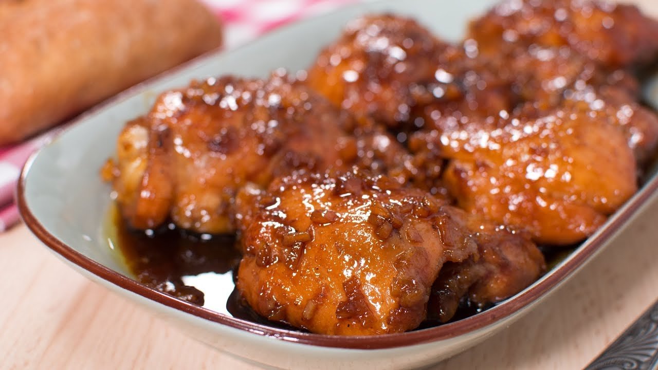 Receta de Pollo a la miel