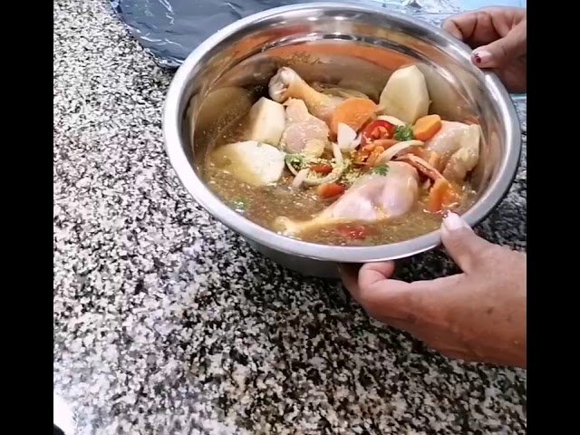 Receta de Pollo a la naranja y cerveza