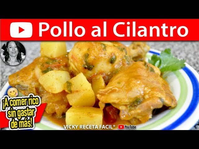 Receta de Pollo al cilantro