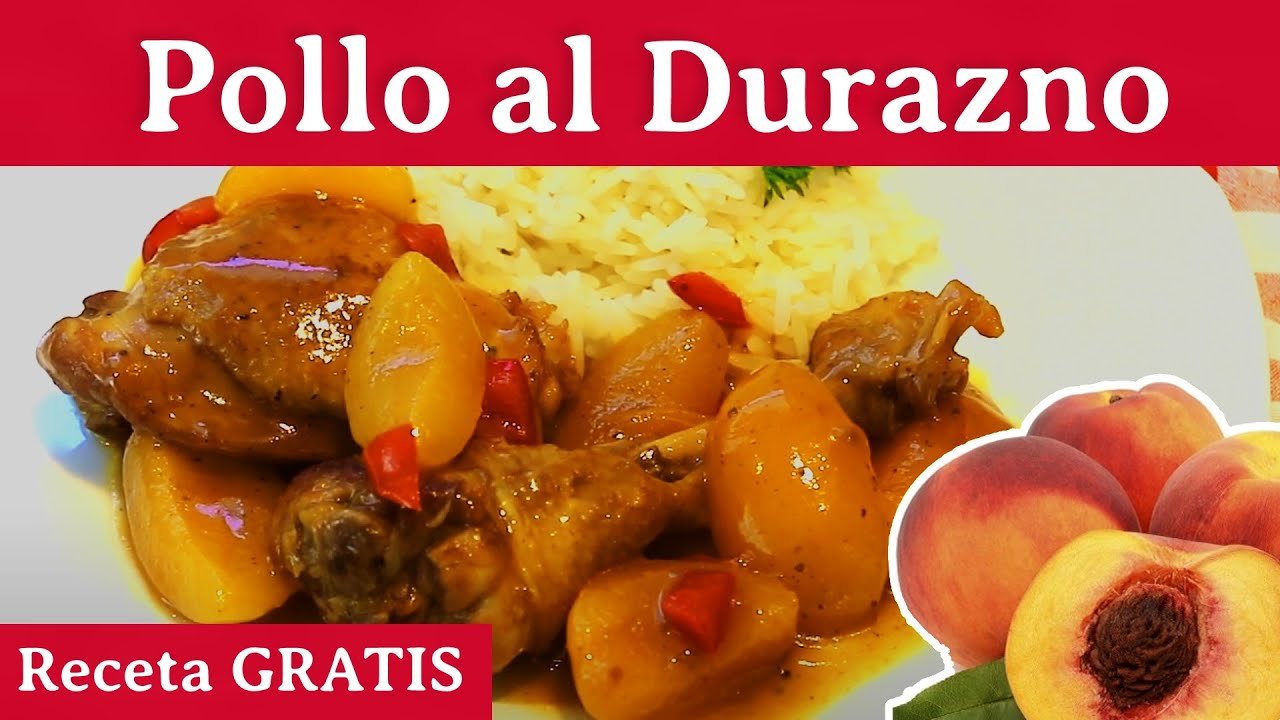 Receta de Pollo al durazno