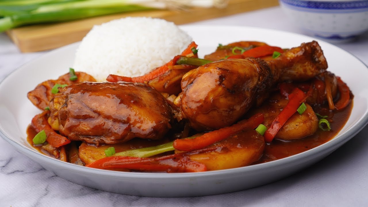 Receta de Pollo al sillao peruano