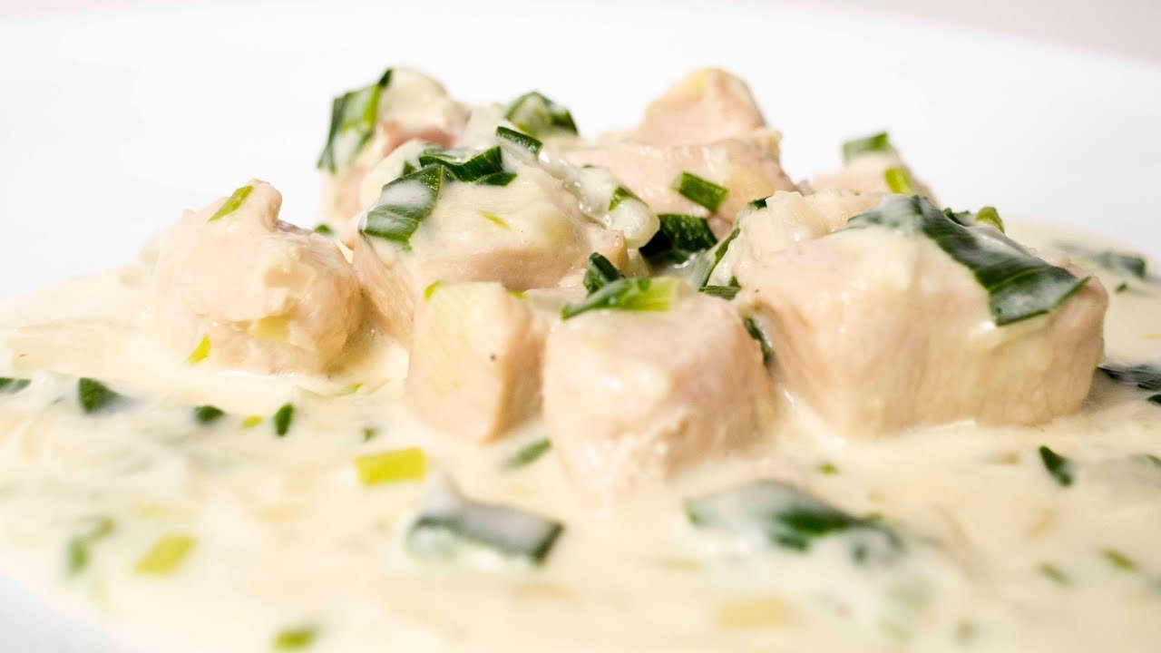 Receta de Pollo al verdeo