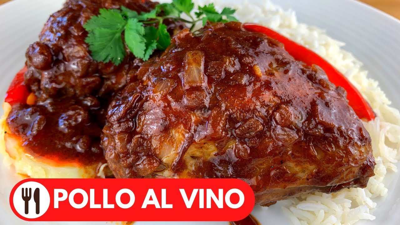 Receta de Pollo al vino peruano