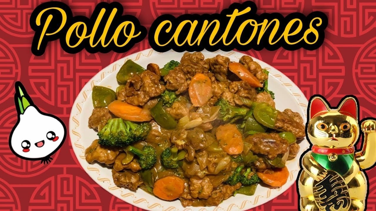 Receta de Pollo cantonés