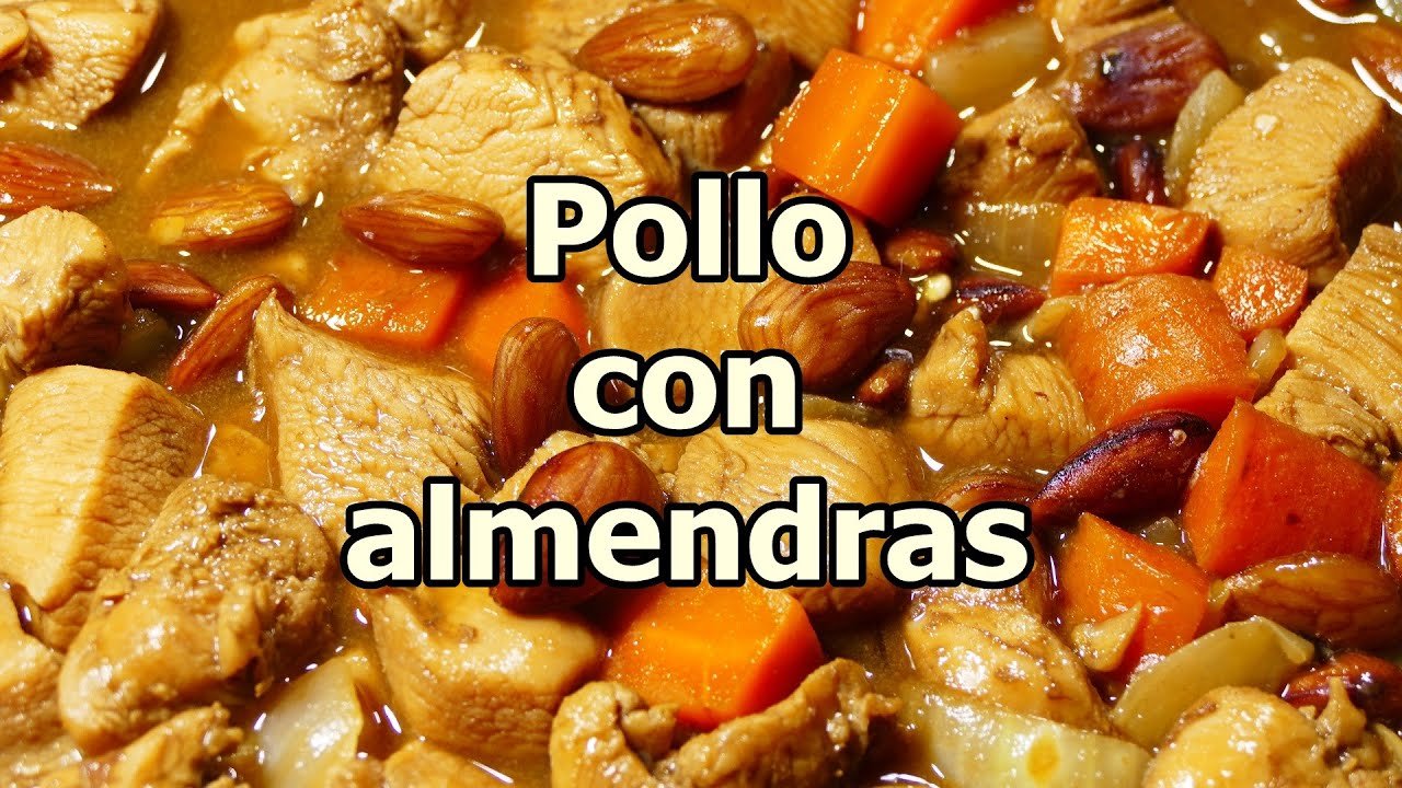 Receta de Pollo con almendras y avellanas