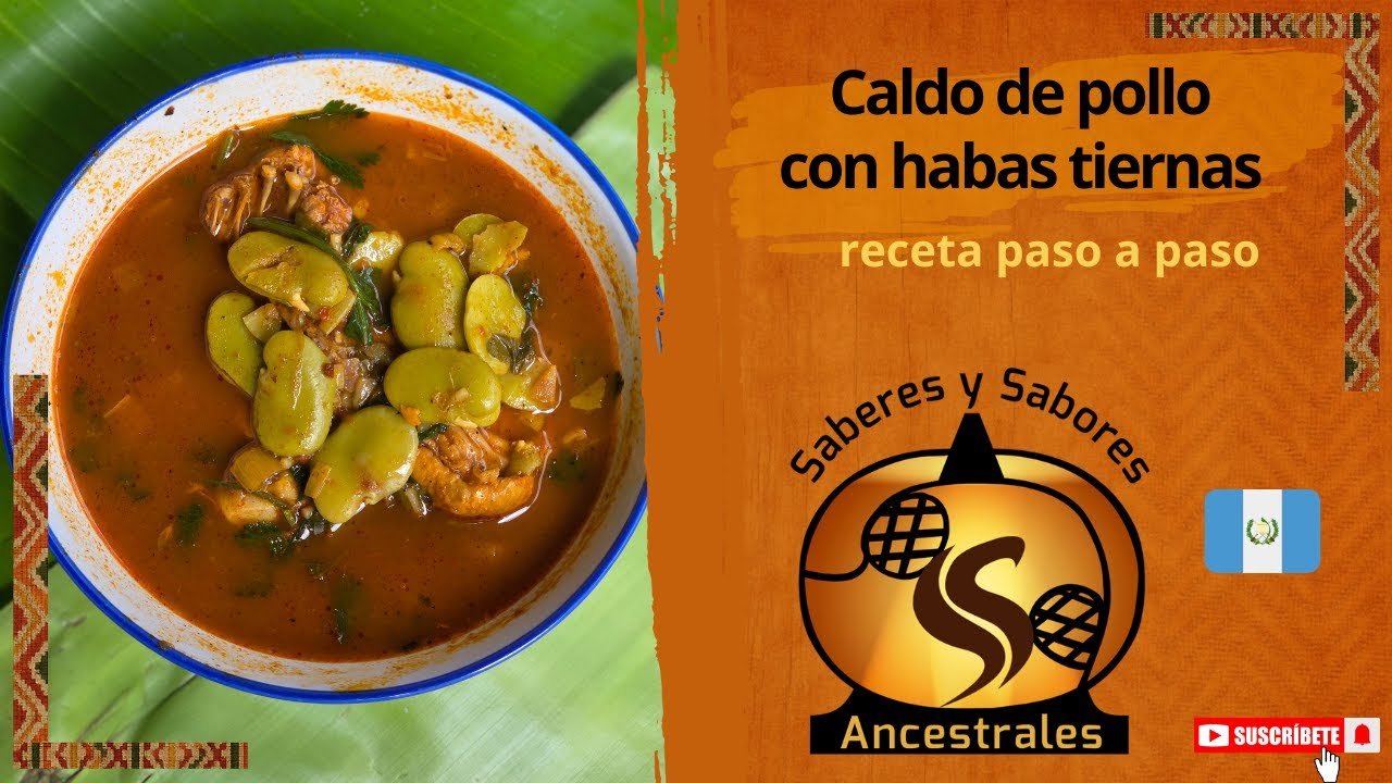 Receta de Pollo con habas tiernas