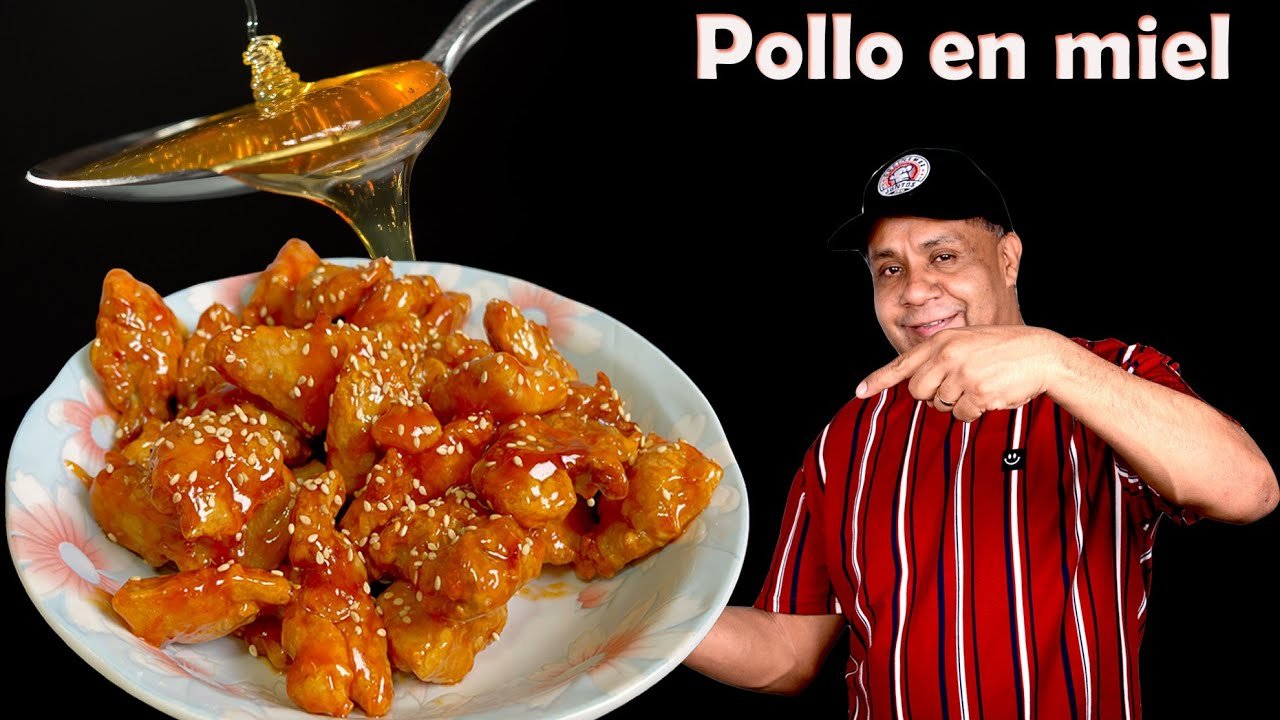 Receta de Pollo con miel y ajonjolí