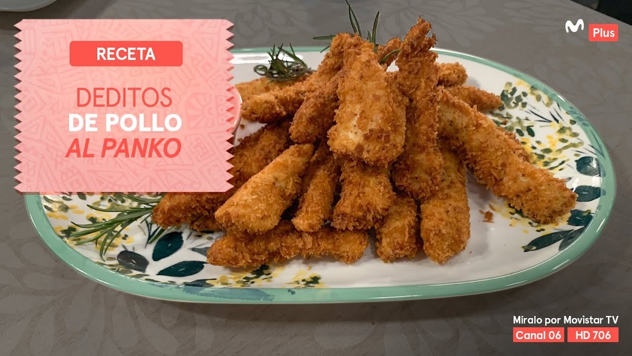 Receta de Pollo con panko