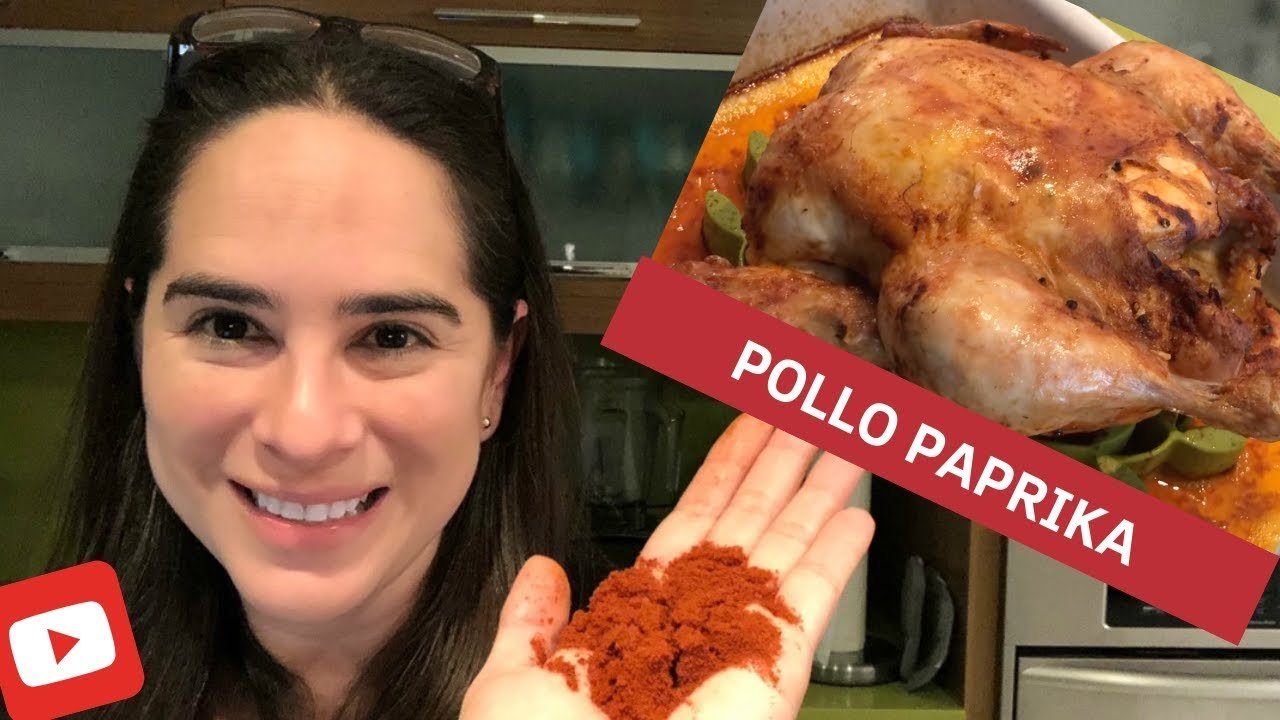Receta de Pollo con paprika