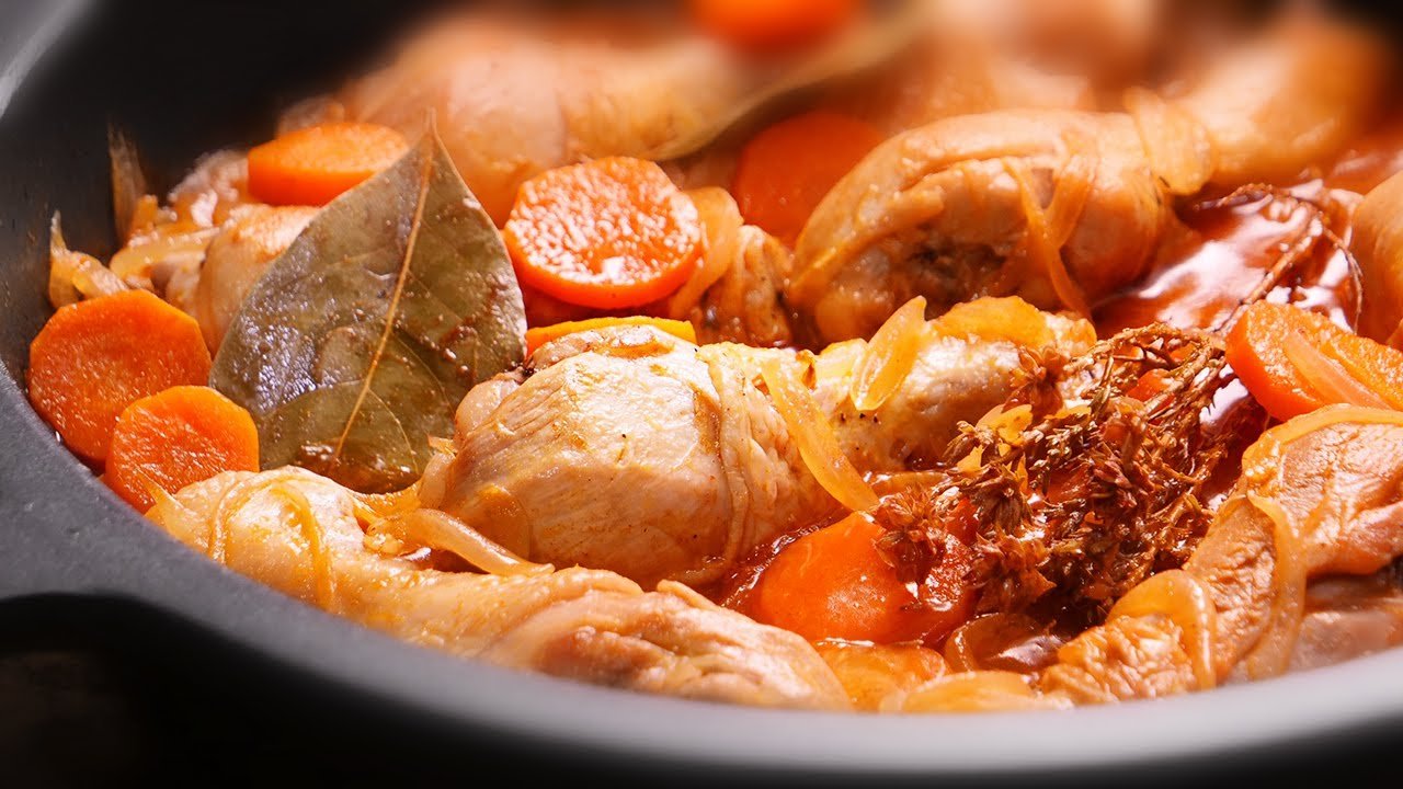 Receta de Pollo en escabeche de la abuela