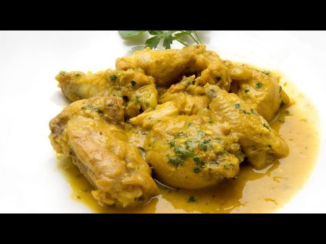 Receta de Pollo en pepitoria al horno