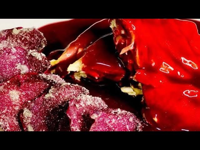 Receta de Pollo en salsa de rosas