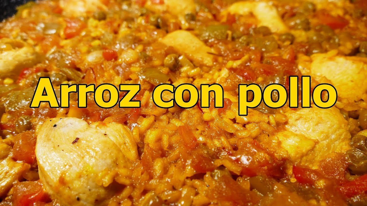 Receta de Pollo guisado con arroz