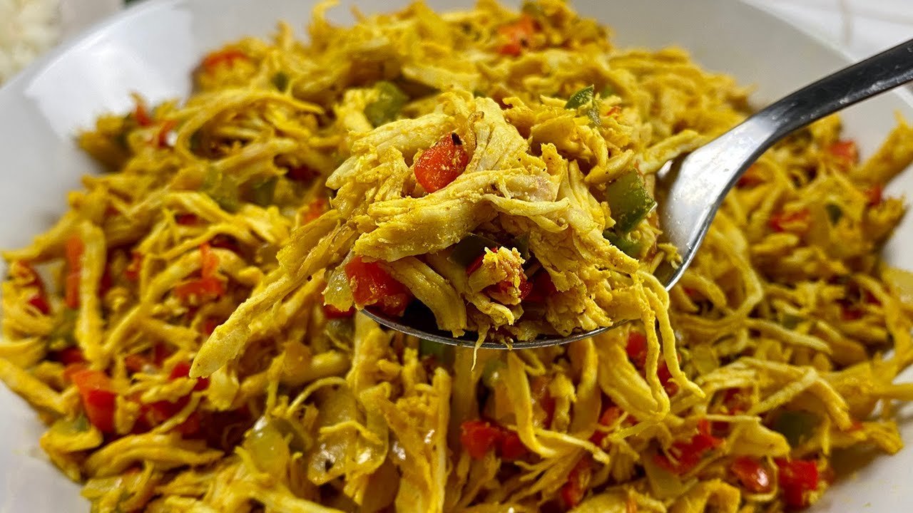 Receta de Pollo ripiado