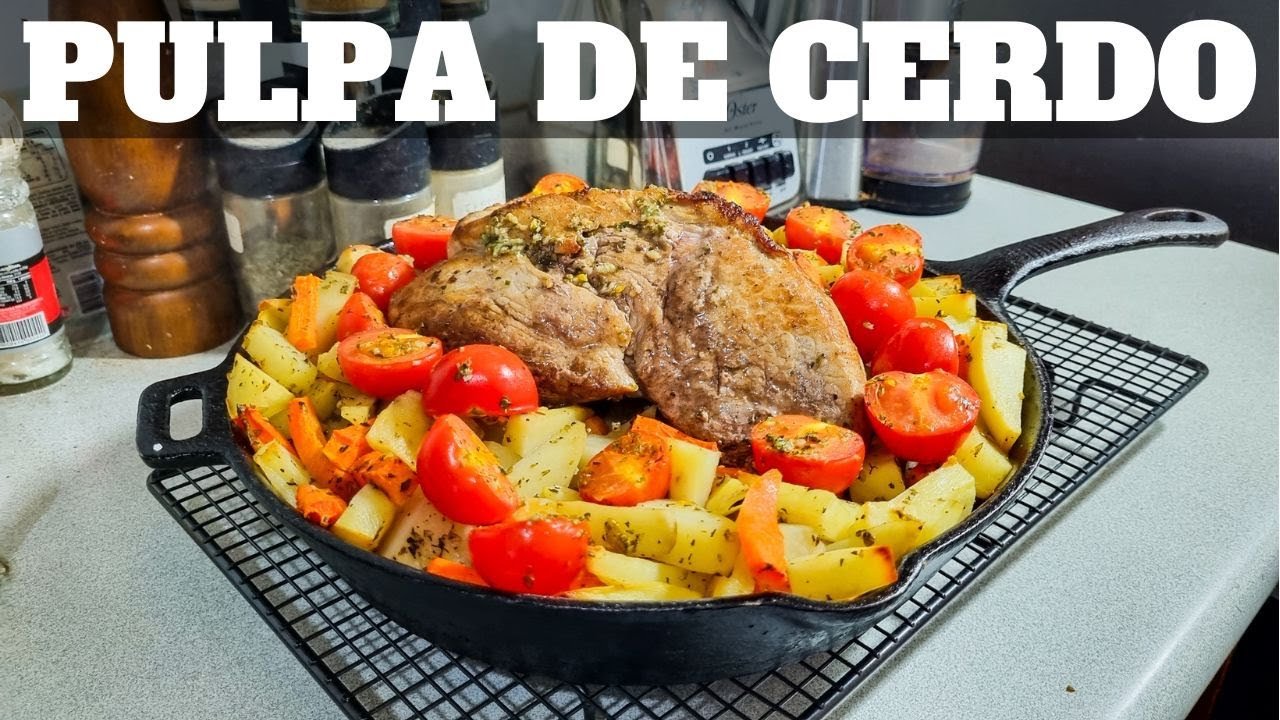 Receta de Pulpa de cerdo al horno con papas