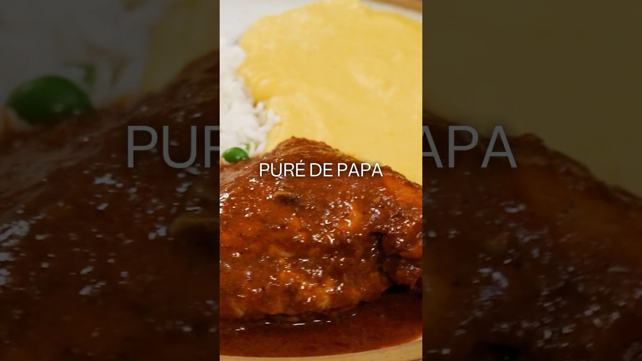 Receta de Puré de papas con pollo