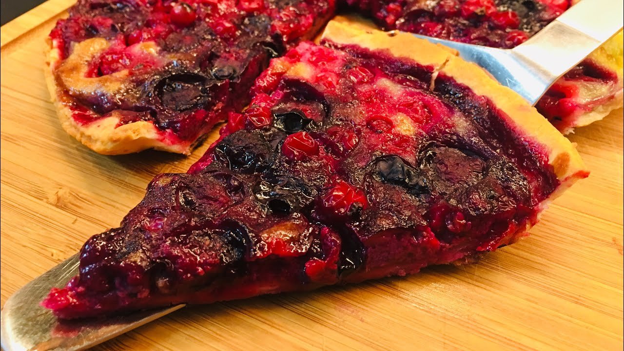 Receta de Quiche dulce con frutas