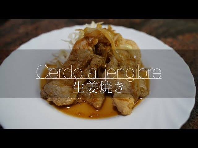 Receta de Recetas de Cerdo al jengibre